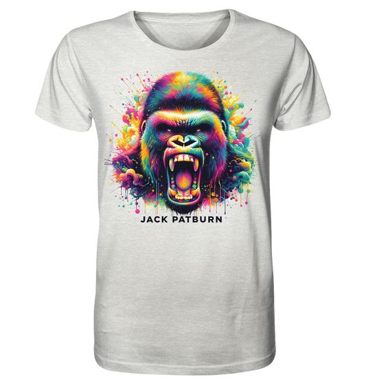 colored Gorilla Scream - Organic Shirt