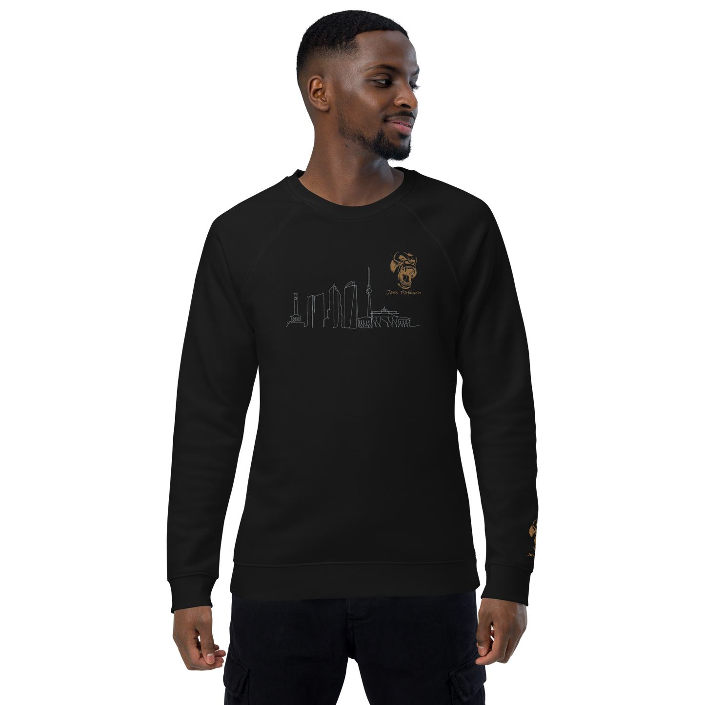 Unisex Bio-Raglan-Pullover