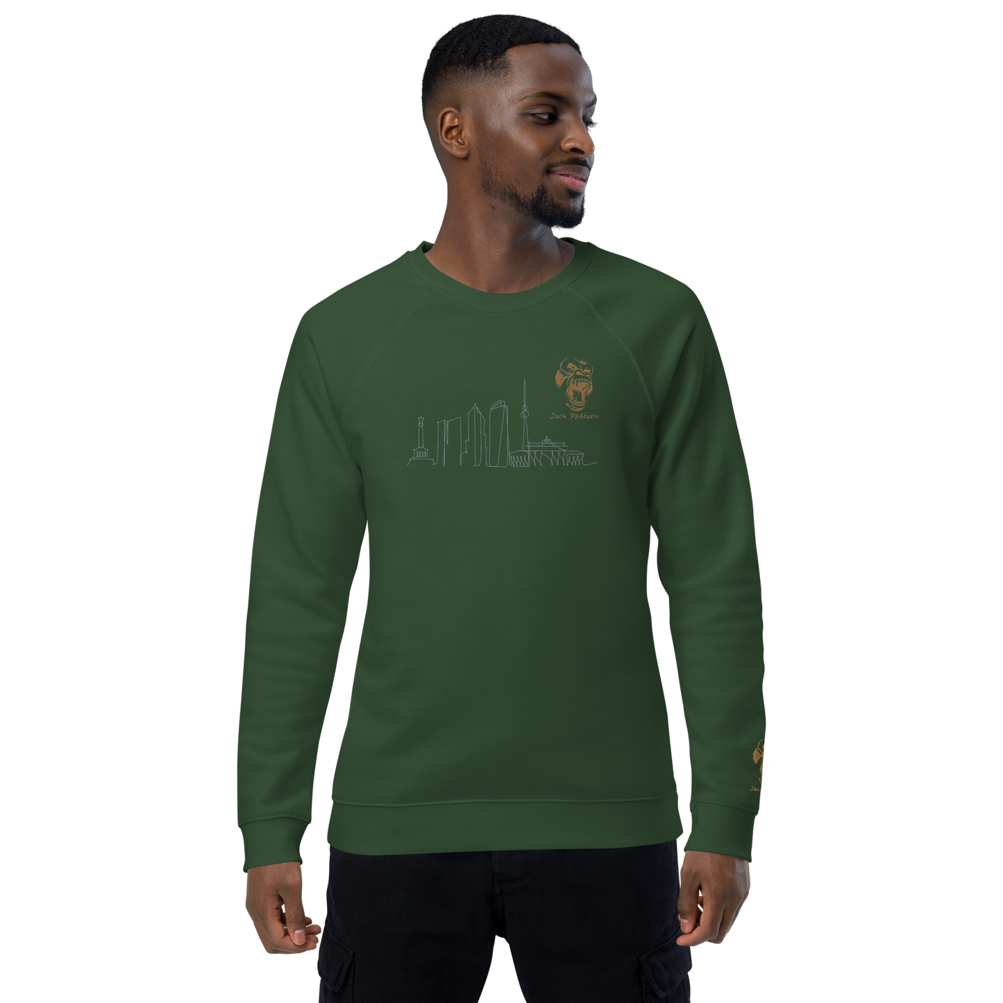 Unisex Bio-Raglan-Pullover