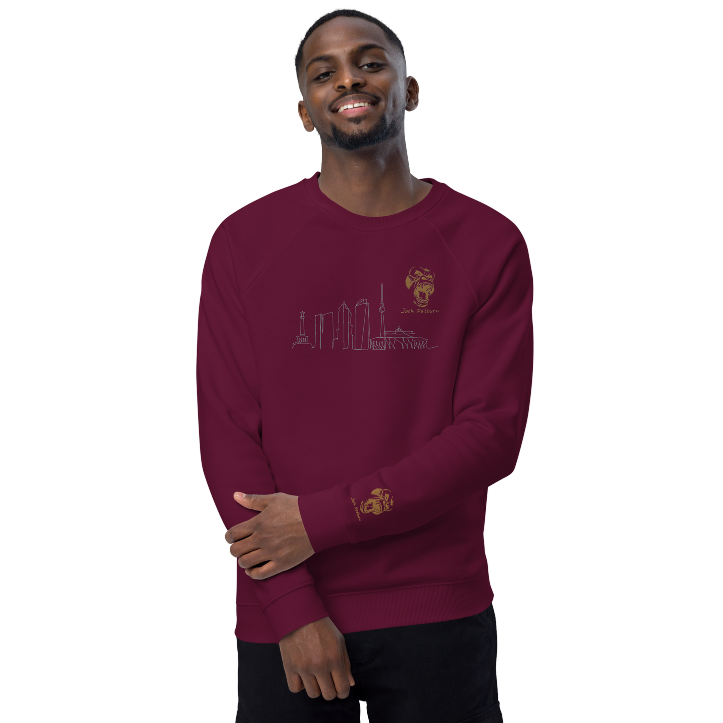 Unisex Bio-Raglan-Pullover