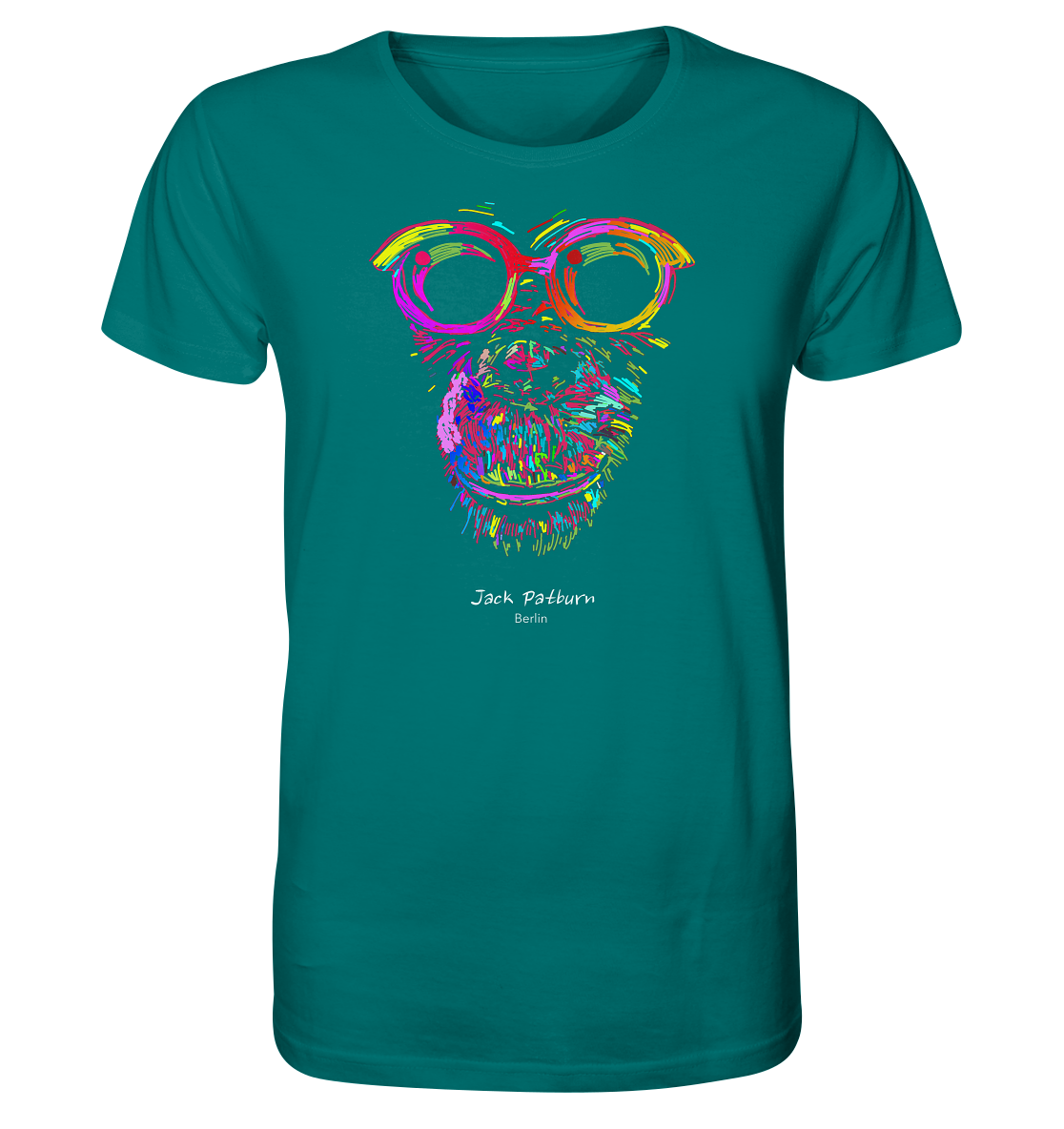 Nerdy Schimpanse - Organic Shirt
