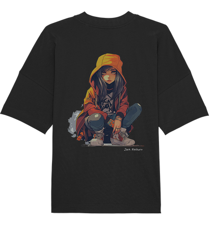 Manga Girl Design Backprint