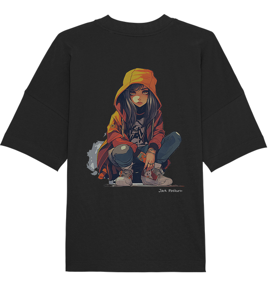 Manga Girl Design Backprint