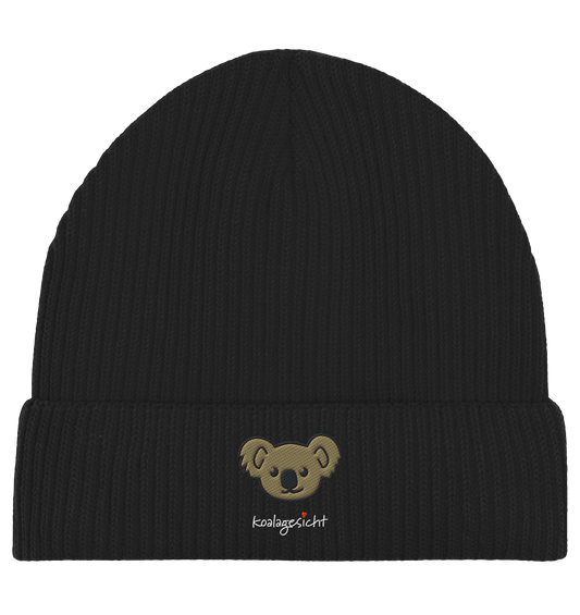 koalagesicht Beanie - Organic Fisherman Beanie