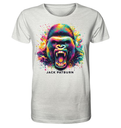 colored Gorilla Scream - Organic Shirt