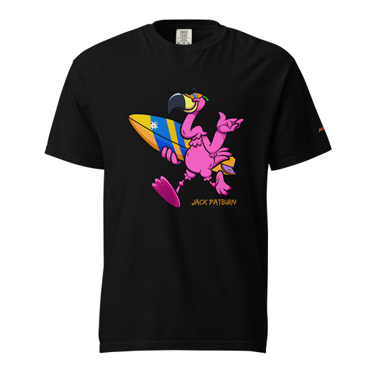 Surfing Flamingo
