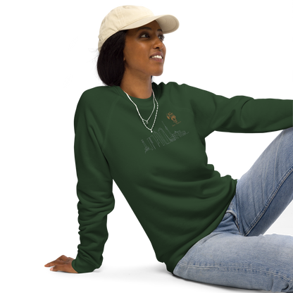 Unisex Bio-Raglan-Pullover