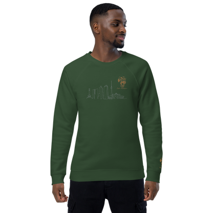 Unisex Bio-Raglan-Pullover