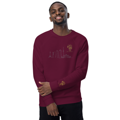 Unisex Bio-Raglan-Pullover