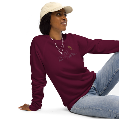 Unisex Bio-Raglan-Pullover