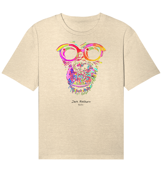 Nerdy Schimpanse - Organic Relaxed Shirt