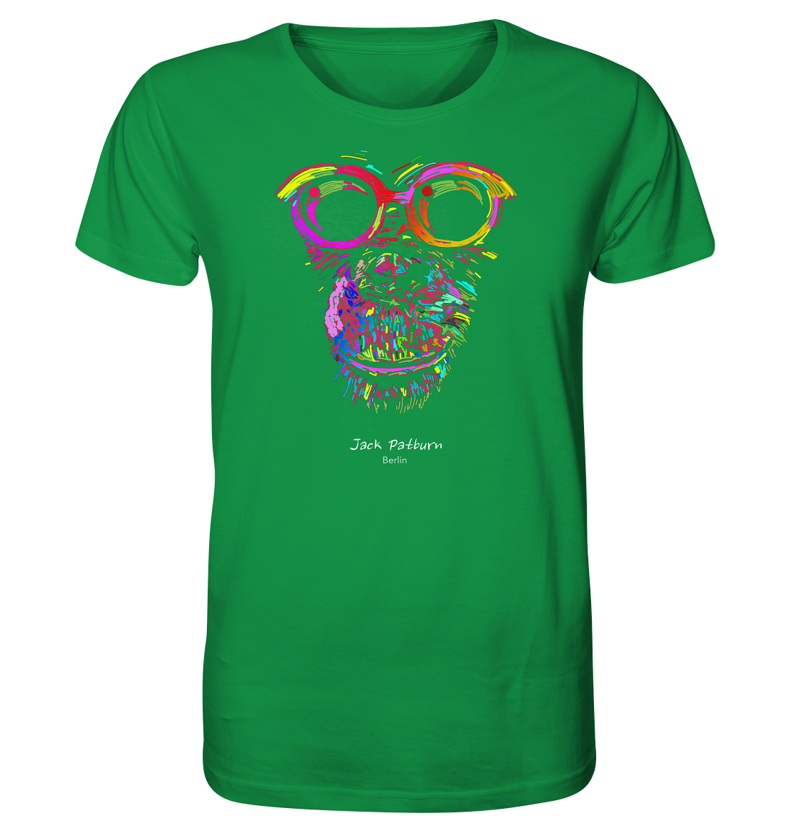 Nerdy Schimpanse - Organic Shirt
