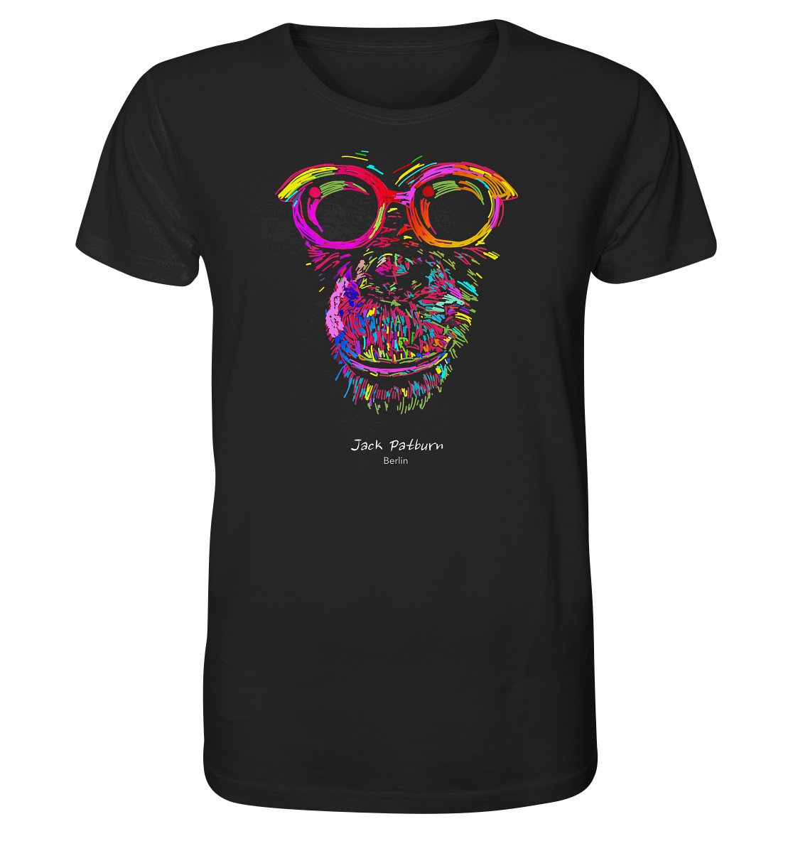 Nerdy Schimpanse - Organic Shirt