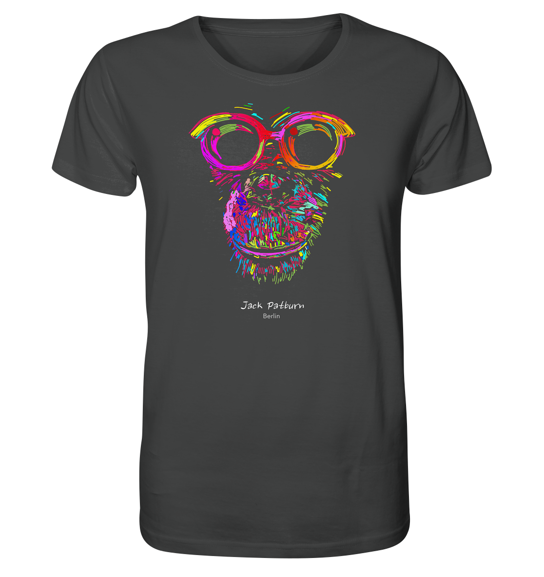 Nerdy Schimpanse - Organic Shirt