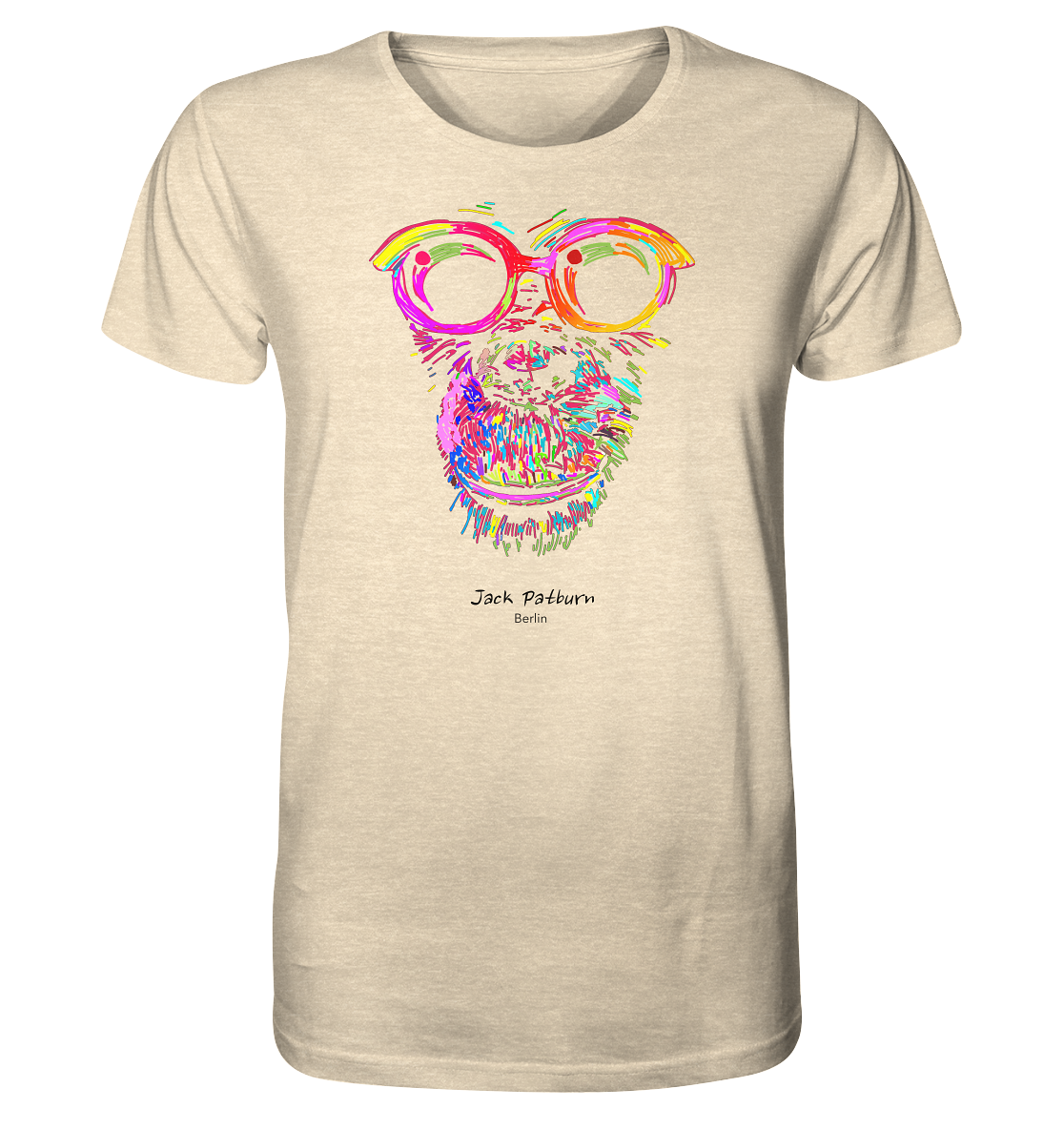 Nerdy Schimpanse - Organic Shirt