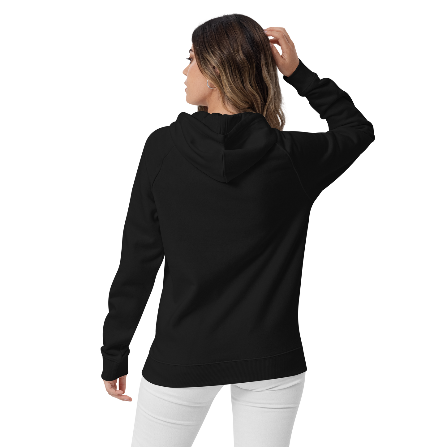 Jack Patburn Brand groß als edler Stick - Bio Hoodie