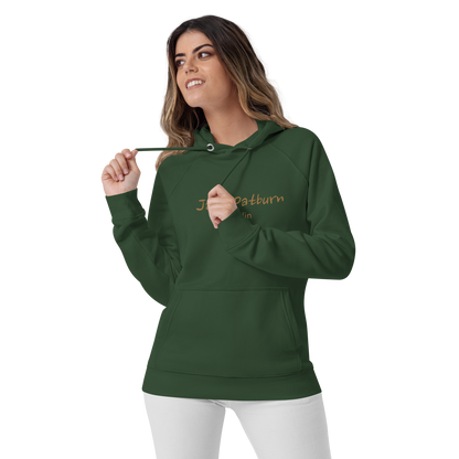 Jack Patburn Brand groß als edler Stick - Bio Hoodie