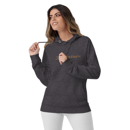 Jack Patburn Brand groß als edler Stick - Bio Hoodie