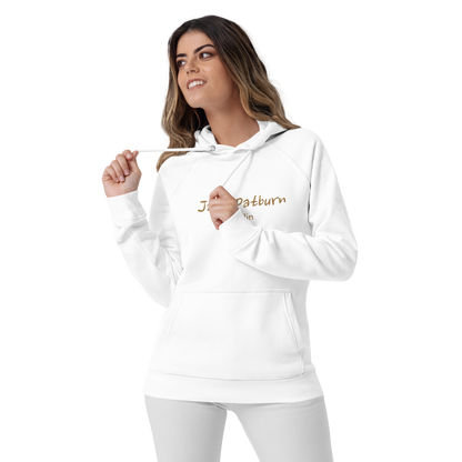 Jack Patburn Brand groß als edler Stick - Bio Hoodie